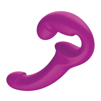Безремінний страпон Fun Factory SHARE LITE Blackberry, регульований, полегшена модель