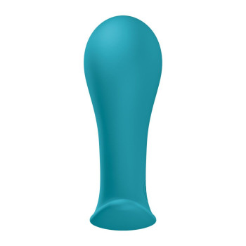 Анальная пробка Fun Factory BOOTIE L Aquamarine, диаметр 3,8 см, тонкий ограничитель
