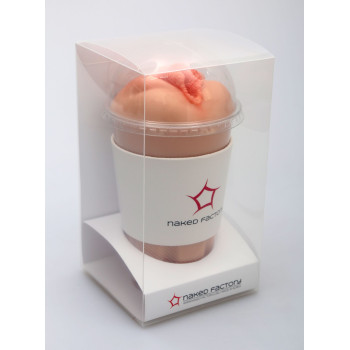 Мастурбатор-вагіна Naked Factory Cup Sleeve V–3, наскрізний