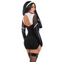 Костюм черниці Leg Avenue Holy Hottie Dress S