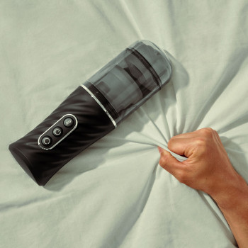 Автоматический мастурбатор Dorcel THRUST BLOW PRO, имитация фрикций+вращение, по 10 режимов, присоска