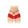 Трусики з відкритим доступом Fashion Secret Celia Red, лямки на талії