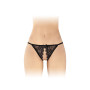 Мереживні трусики з доступом Fashion Secret Zoe Black, з бантиком