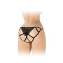 Мереживні трусики з доступом Fashion Secret Zoe Black, з бантиком