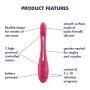 Универсальный гибкий вибратор для пар Satisfyer Elastic Game Battery Series