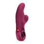 Вібратор-кролик Fun Factory MISS BI Wine Red, 2 незалежні мотори, діаметр 4,2 см