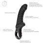 Вібратор для точки G Fun Factory TIGER Black, ребристий, підходить для анальної стимуляції