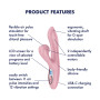 Вакуумный вибратор-кролик Satisfyer Pro+ G-Spot Generation 2 Pink