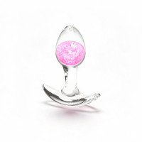 Анальная пробка NS Novelties Cosmic Glams - Small - Pink