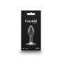 Стеклянная анальная пробка NS Novelties Crystal - Desires - Red Heart - Small