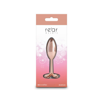 Анальная пробка NS Novelties Rear Assets - Clover - Rose Gold