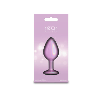 Анальная пробка NS Novelties Rear Assets - Iridescent Pink - Medium - Pink