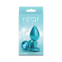 Анальная пробка NS Novelties Rear Assets - Iridescent Teal - Medium - Teal