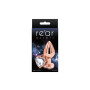 Анальная пробка NS Novelties Rear Assets - Rose Gold Heart - Medium - Clear