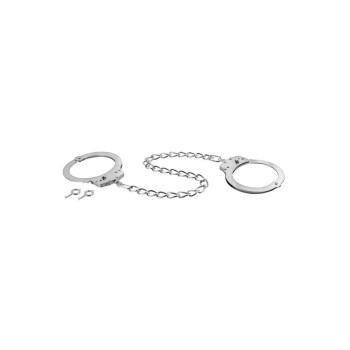 Металлические поножи Fetish Tentation Adjustable metal ankle cuffs