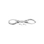 Строгие металлические наручники Fetish Tentation Soft adjustable metal wrist cuffs
