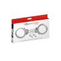Строгие металлические наручники Fetish Tentation Soft adjustable metal wrist cuffs