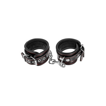 Наручники Fetish Tentation Premium Patent Leather Handcuffs, съемная цепочка