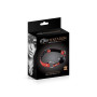 Кляп Fetish Tentation Premium Leather Gag with Silicone Ball (Red), силиконовый шарик