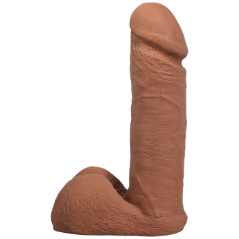 Фаллоимитатор Doc Johnson The Realistic Cock ULTRASKYN - 6 Inch with Balls Caramel
