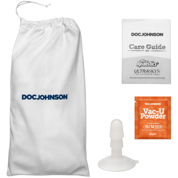 Фаллоимитатор Doc Johnson The Realistic Cock ULTRASKYN - 6 Inch with Balls Caramel
