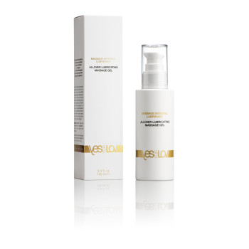 Массажный гель-смазка YESforLOV ALLOVER LUBRICATING MASSAGE GEL 100 мл, силиконовая основа
