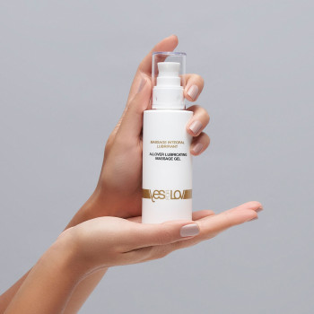 Масажний гель-змазка YESforLOV ALLOVER LUBRICATING MASSAGE GEL 100 мл, силіконова основа