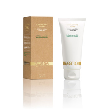 Смазка на водной основе YESforLOV NATURAL UNISEX LUBRICANT 100 мл, с алоэ вера, натуральный состав