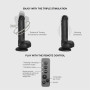 Фаллоимитатор с вибрацией и ротацией Strap-On-Me Rotating & Vibrating Realistic Dildo – L – Black