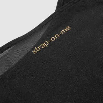 Боди с фиксацией дилдо Strap-On-Me Harness Body Signature – L – Black