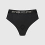 Трусики-бразилиана с фиксацией дилдо Strap-On-Me Harness Lingerie Idole – S – Black, высокие