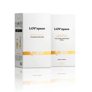 Ароматический диффузор YESforLOV LOV'space + рефил Titillating Fragrance Refill, пряный аромат