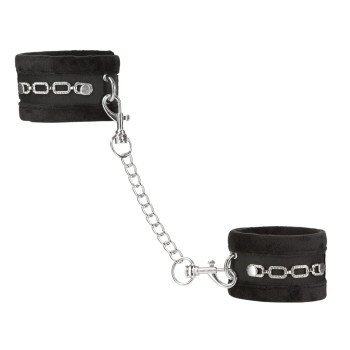 Наручники Punishment – Crystal Detail Handcuffs – Black, знімний ланцюжок, оздоблені кристалами