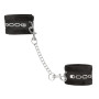 Наручники Punishment – Crystal Detail Handcuffs – Black, знімний ланцюжок, оздоблені кристалами