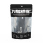 Нашийник із повідцем Punishment – Crystal Collar & Leash – Black, оздоблений кристалами, знімний повідець