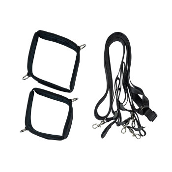 Растяжка на кровать Punishment – 5-Piece Bed Restraint Kit – Black, 5 предметов