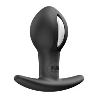 Анальная пробка Fun Factory B BALLS UNO Black, подвижный шарик внутри