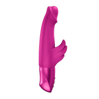 Вибратор-кролик Fun Factory Wicked Angel Magenta, 10 режимов, работает от батареек