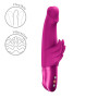 Вібратор-кролик Fun Factory Wicked Angel Magenta, 10 режимів, працює від батарейок