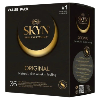 Безлатексные премиум-презервативы SKYN Original 36 шт
