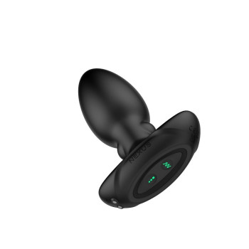 Анальна вібропробка Nexus Beat Butt Plug, пульсівна кулька, пульт ДК