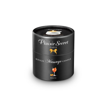 Массажная свеча Plaisirs Secrets Spritz (80 мл) подарочная упаковка, керамический сосуд