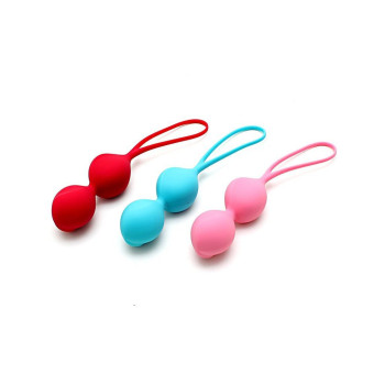 Вагинальные шарики Satisfyer V Balls (3 пары), диаметр 3,4см, масса 79-114-150г, монолитные