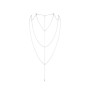 Цепочка для спины Bijoux Indiscrets Magnifique Back and Cleavage Chain - Silver, украшение для тела
