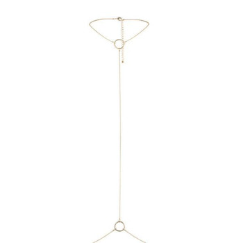 Цепочка на шею и пояс Bijoux Indiscrets Magnifique I Body Chain - Gold, украшение на тело