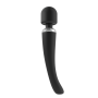 Мощный вибромассажер Dorcel Megawand Black перезаряжаемый, 160 режимов