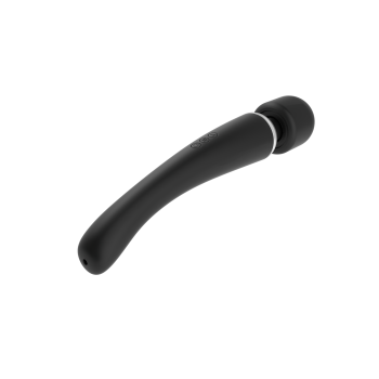 Мощный вибромассажер Dorcel Megawand Black перезаряжаемый, 160 режимов