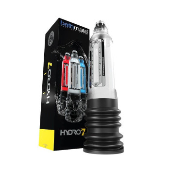Гидропомпа Bathmate Hydro 7 Clear, для члена длиной от 12,5 до 18 см, диаметр до 5 см