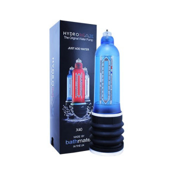 Гідропомпа Bathmate Hydromax 9 Blue, для члена довжиною від 18 до 23см, діаметр до 5,5 см