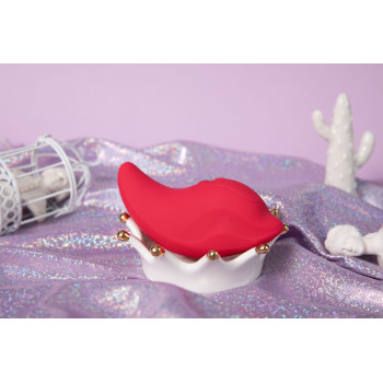 Вибратор и клиторальный стимулятор KISTOY Heidi Red
